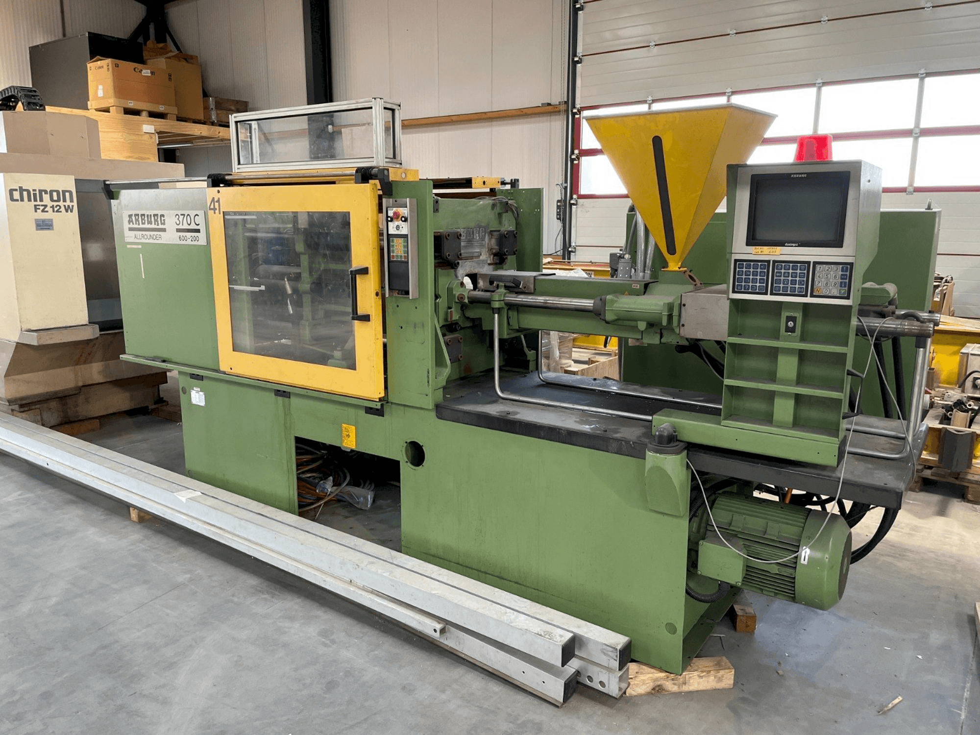 Front view of Arburg ALLROUNDER Centex 370 C 600 - 200 machine