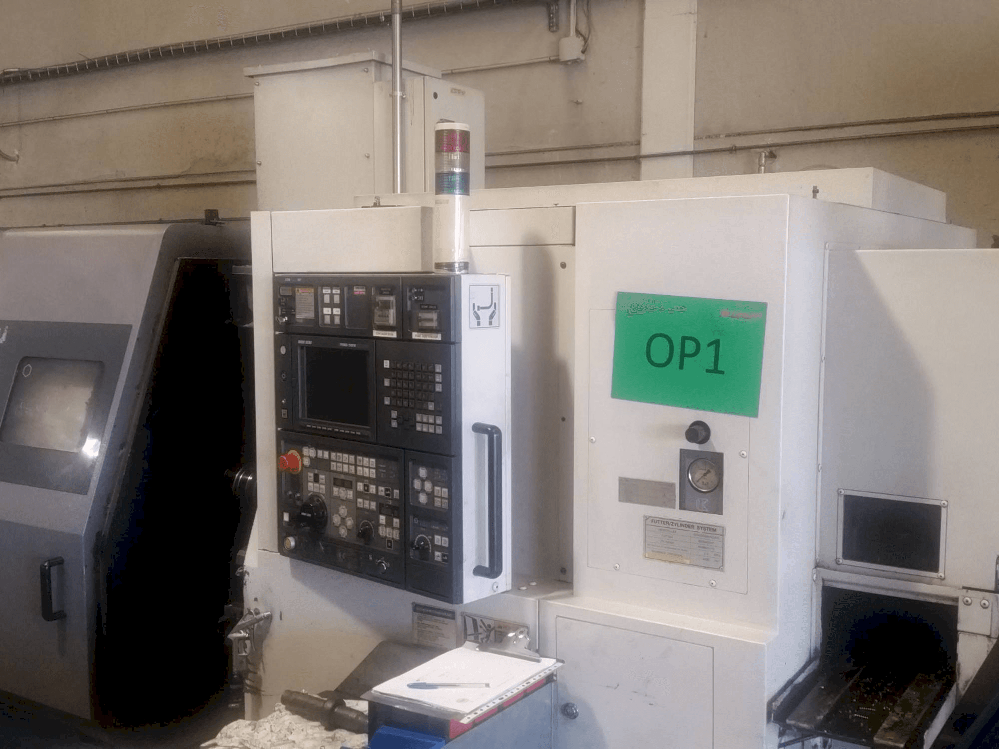 Front view of MORI SEIKI ZL 200 MSC machine