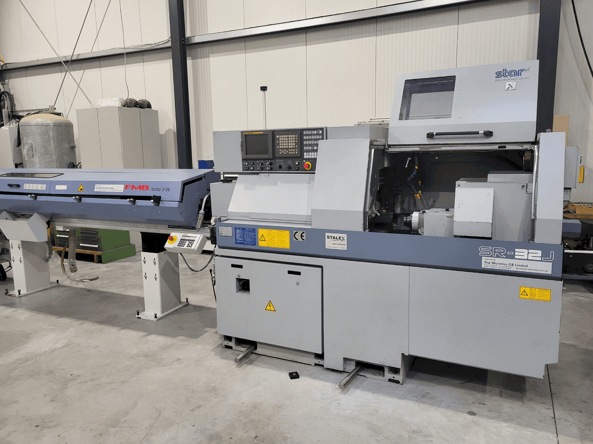 Front view of Star SR-32J machine