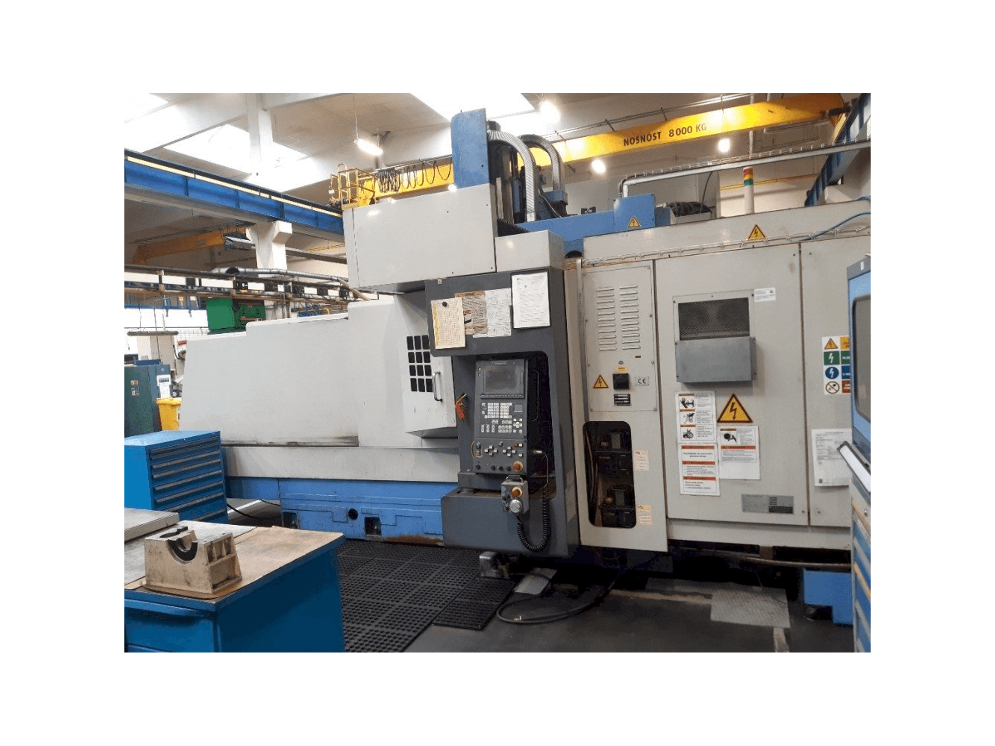Front view of Mazak FJV 35/80 machine