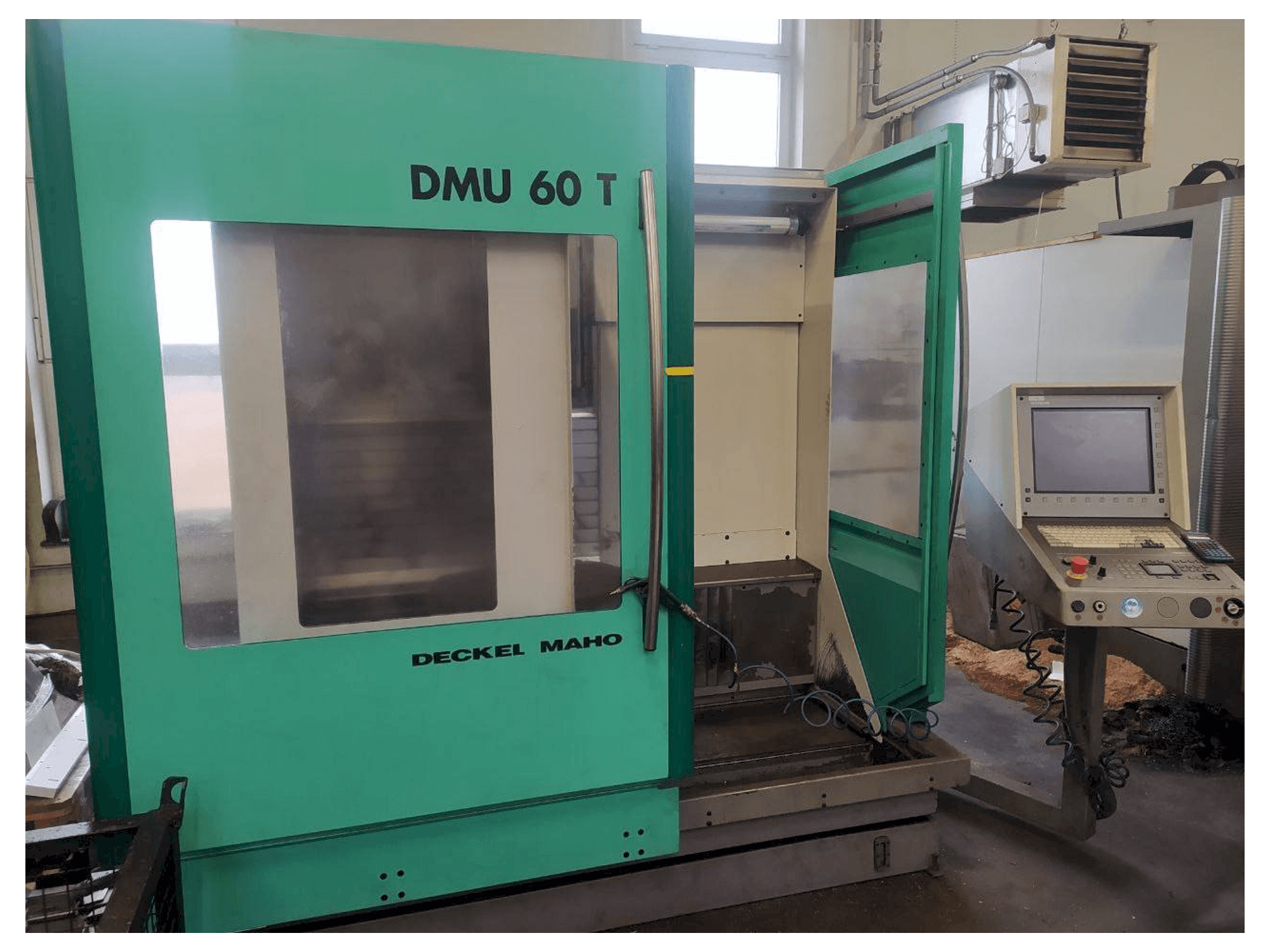 Front view of DECKEL MAHO DMU 60 T machine