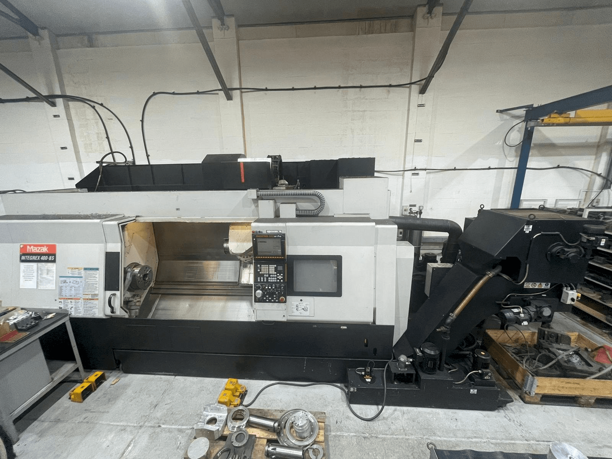 Front view of Mazak Integrex 400 III-S machine