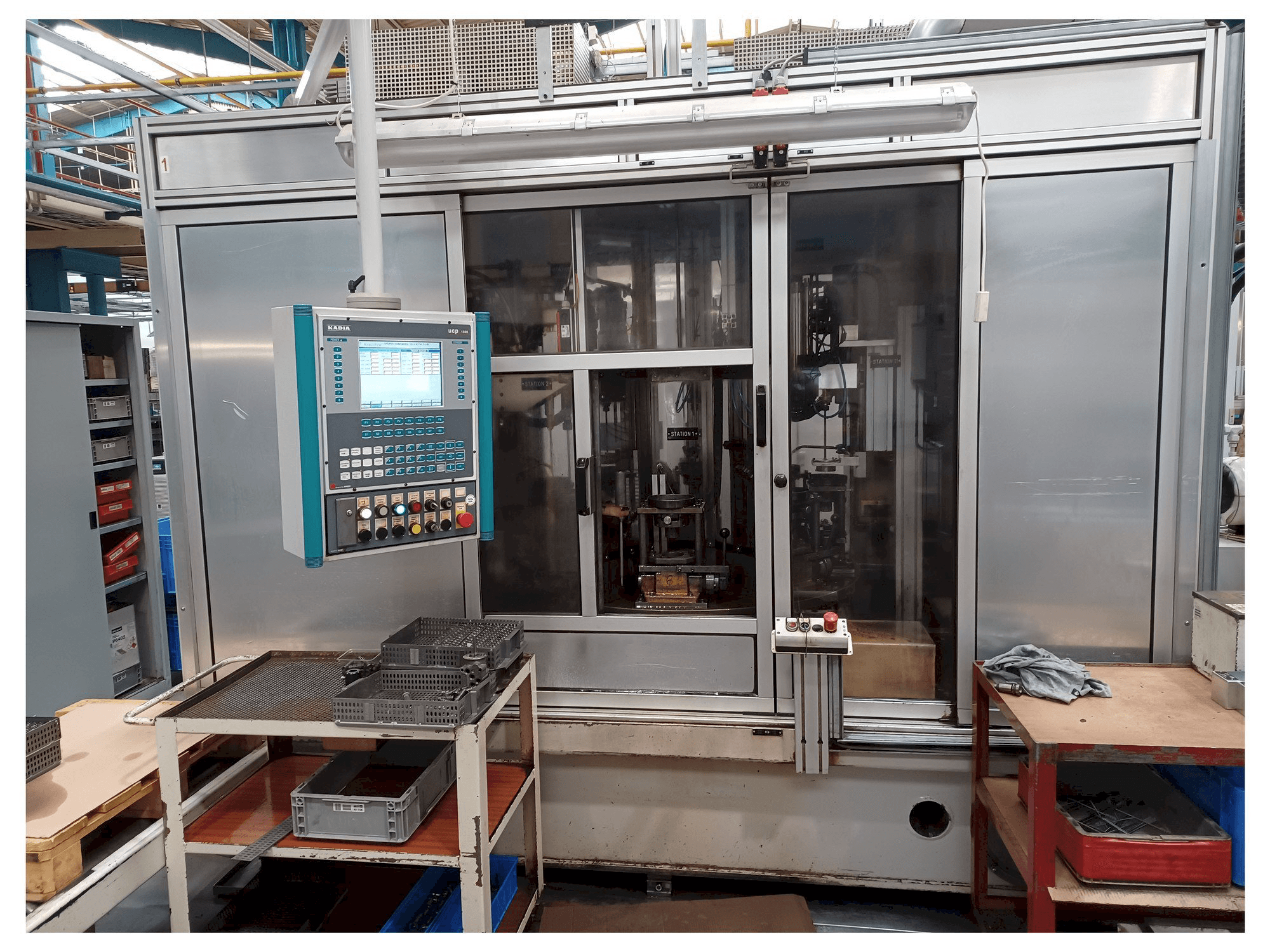 Front view of KADIA 2PH 60/250R machine