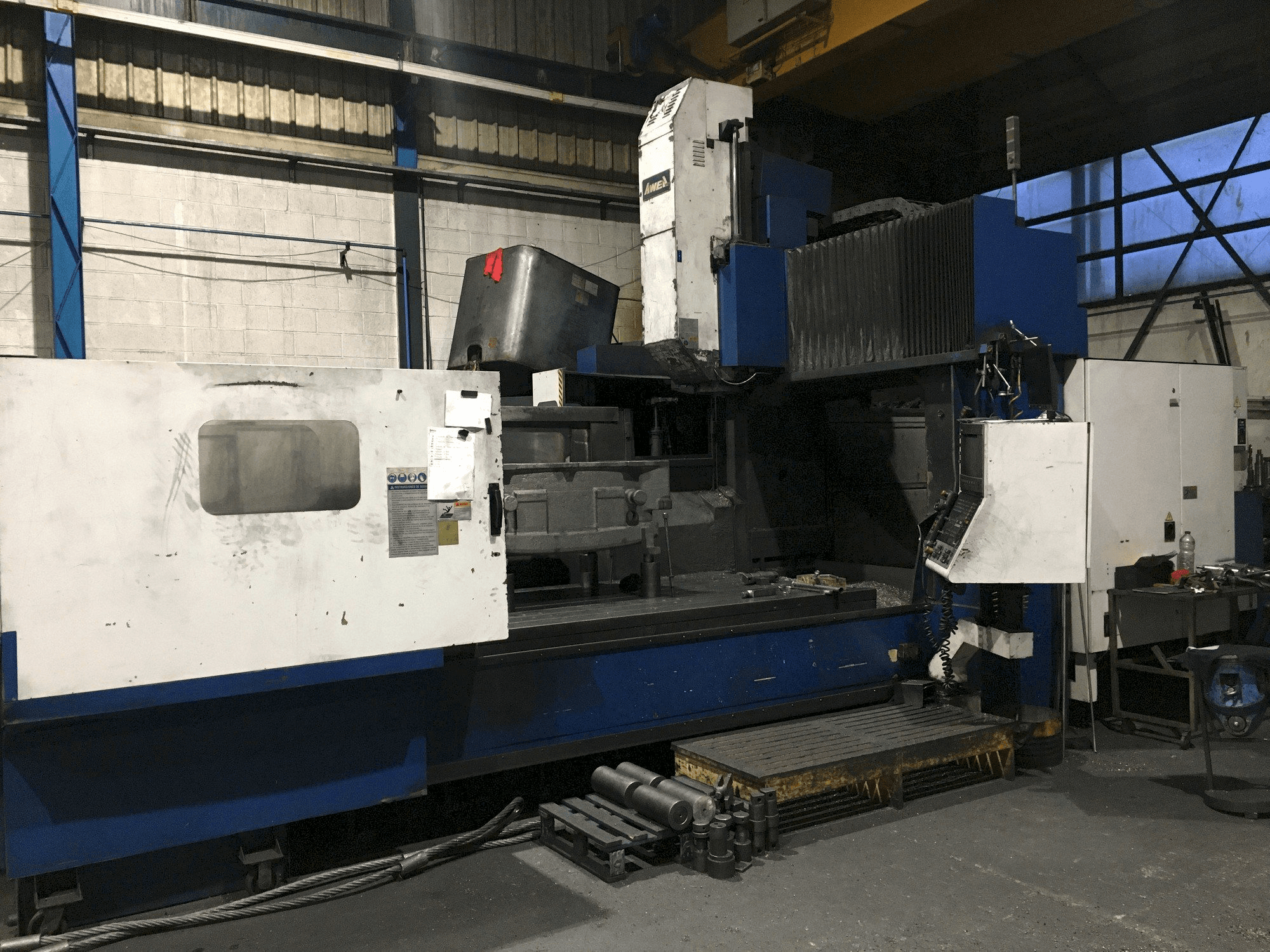 Front view of AWEA SP 3016 machine