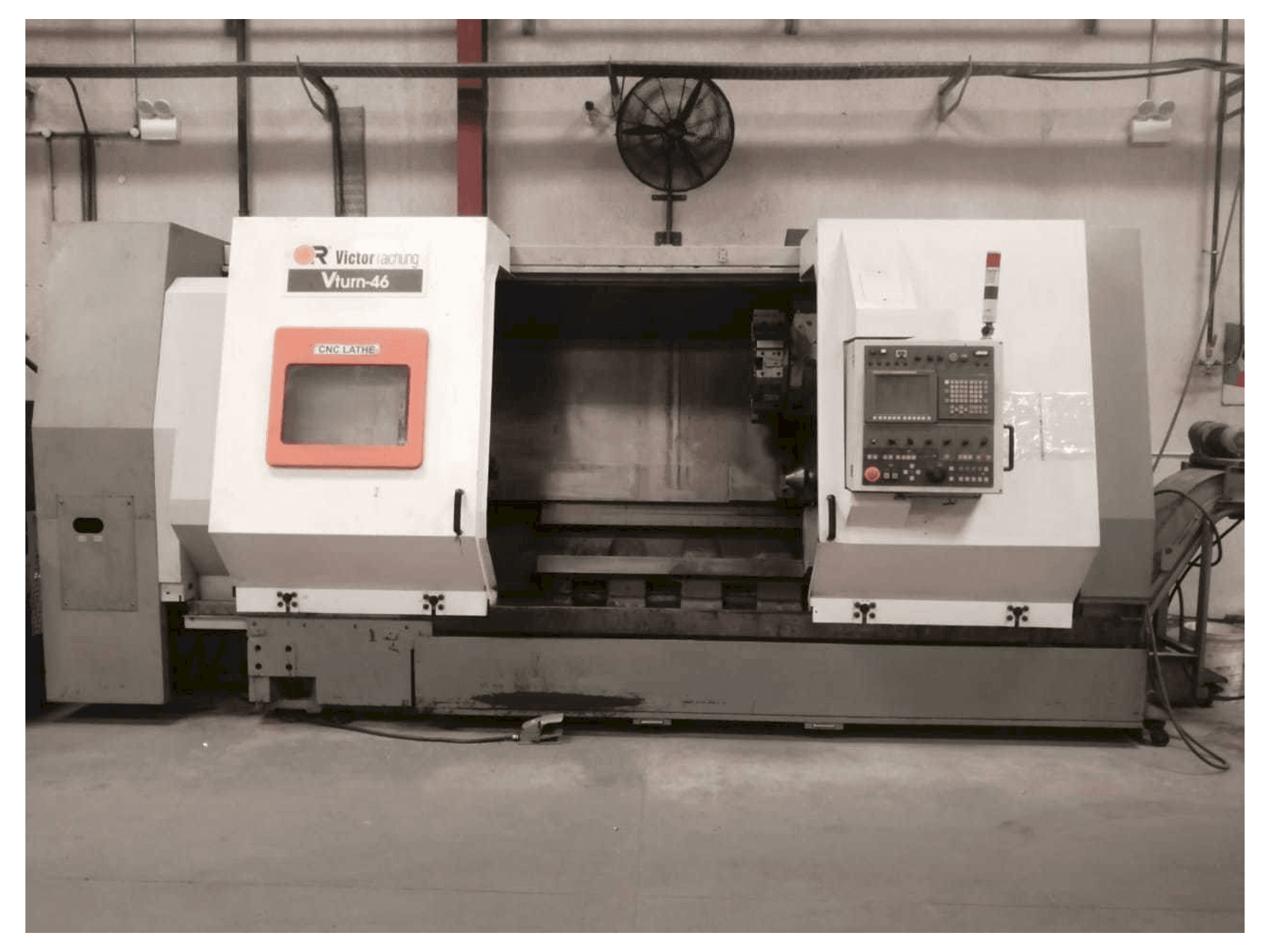 Front view of Victor Vturn - 46 machine