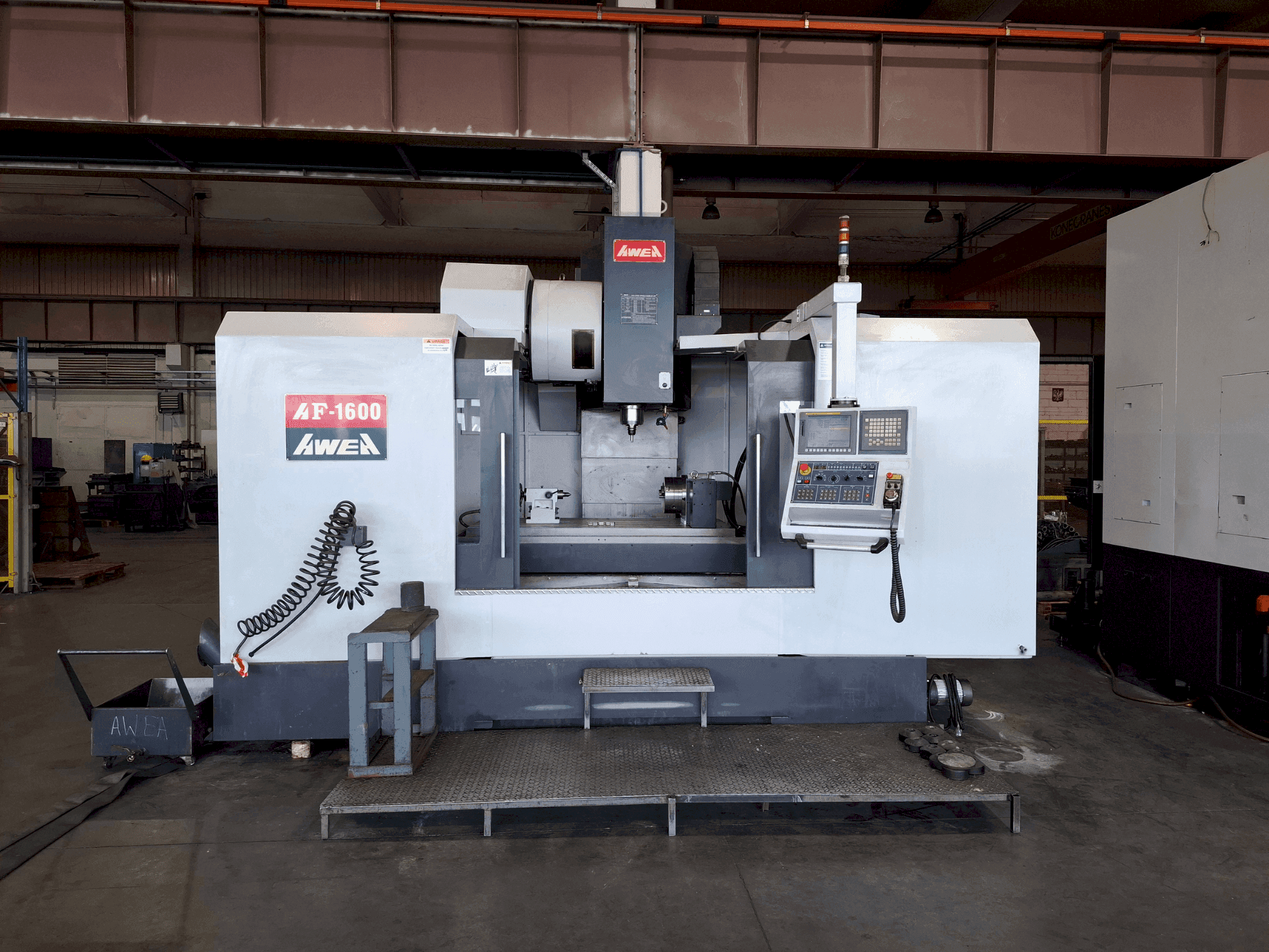 Front view of AWEA AF-1600 machine
