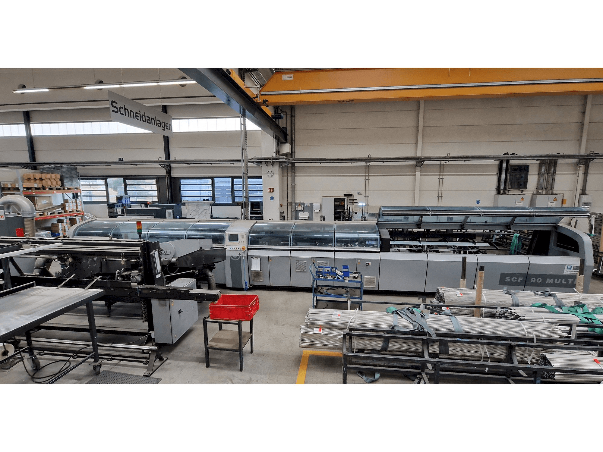 Front view of Bewo SFC90 machine