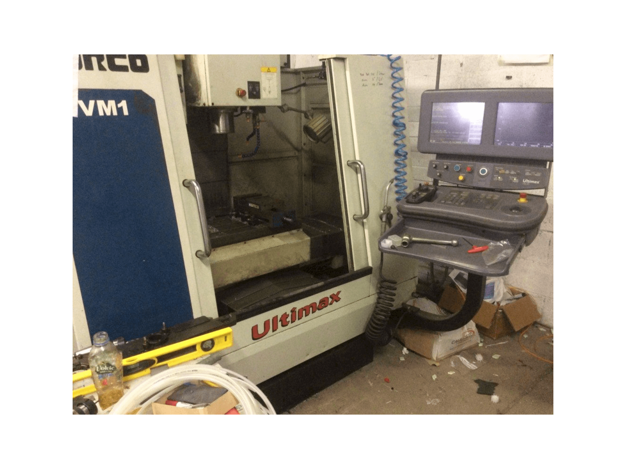 Front view of Hurco VM 1 machine