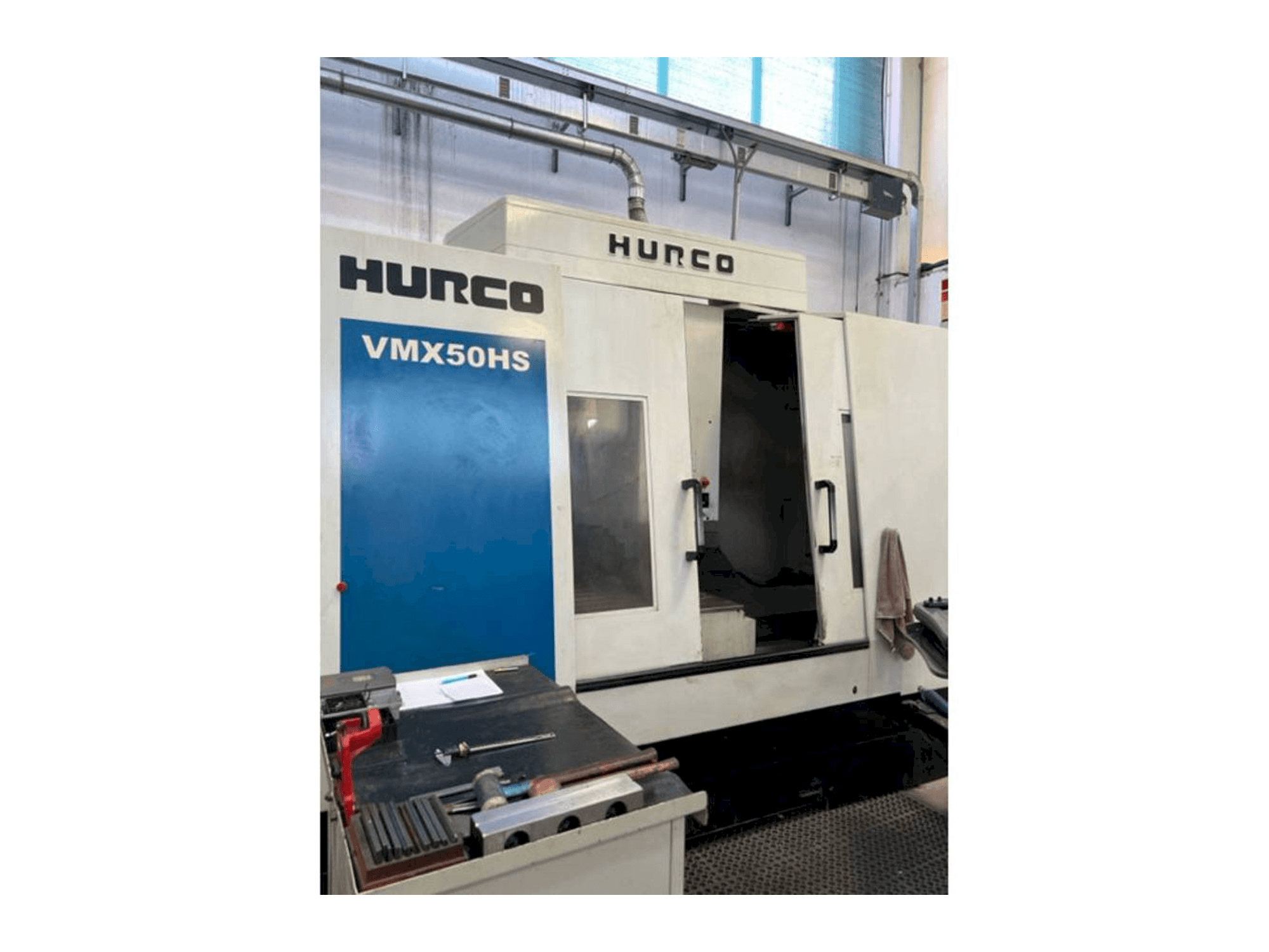 Front view of Hurco VMX 50 HS machine