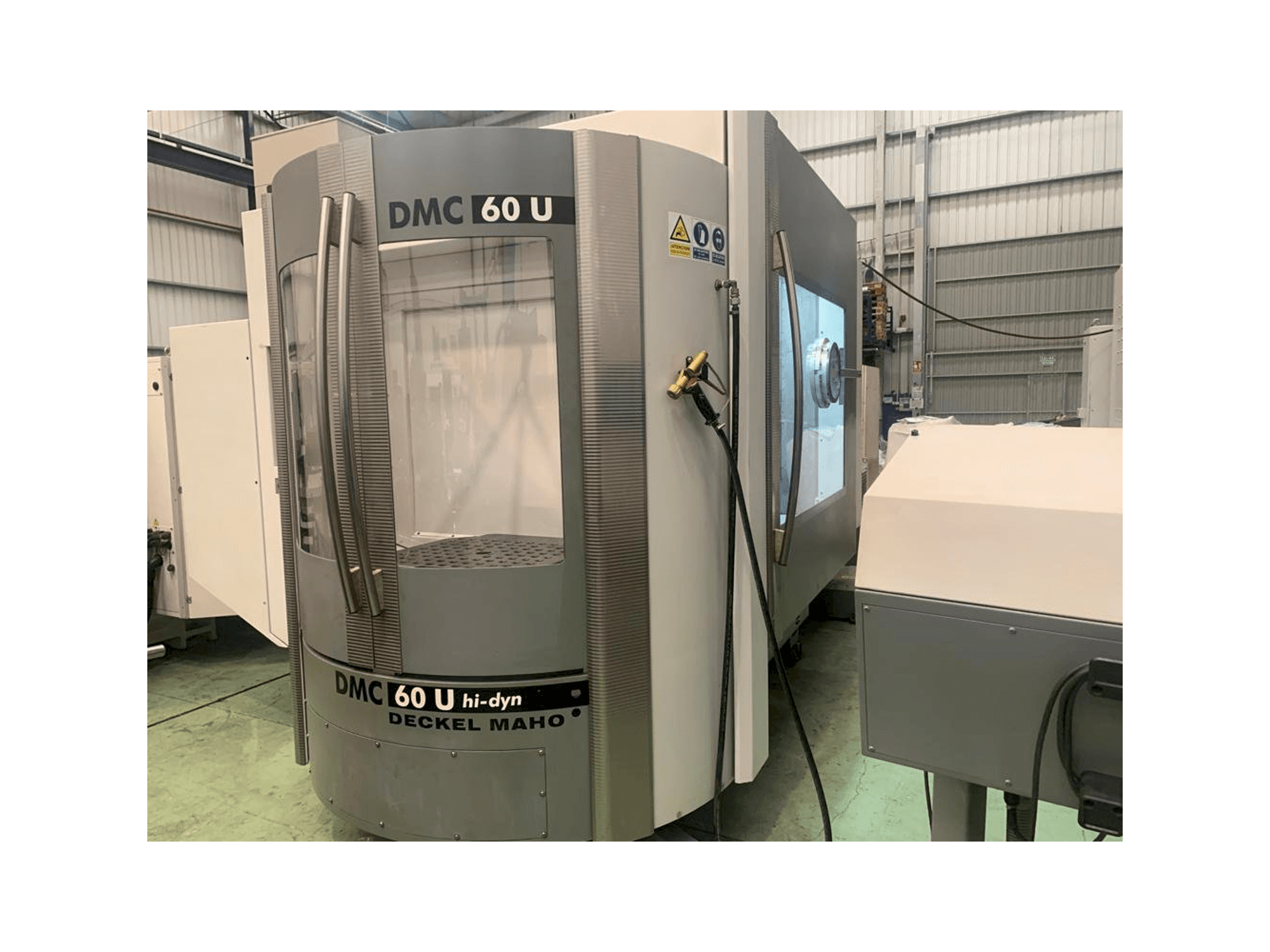 Front view of DECKEL DMC 60 U hi-dyn machine