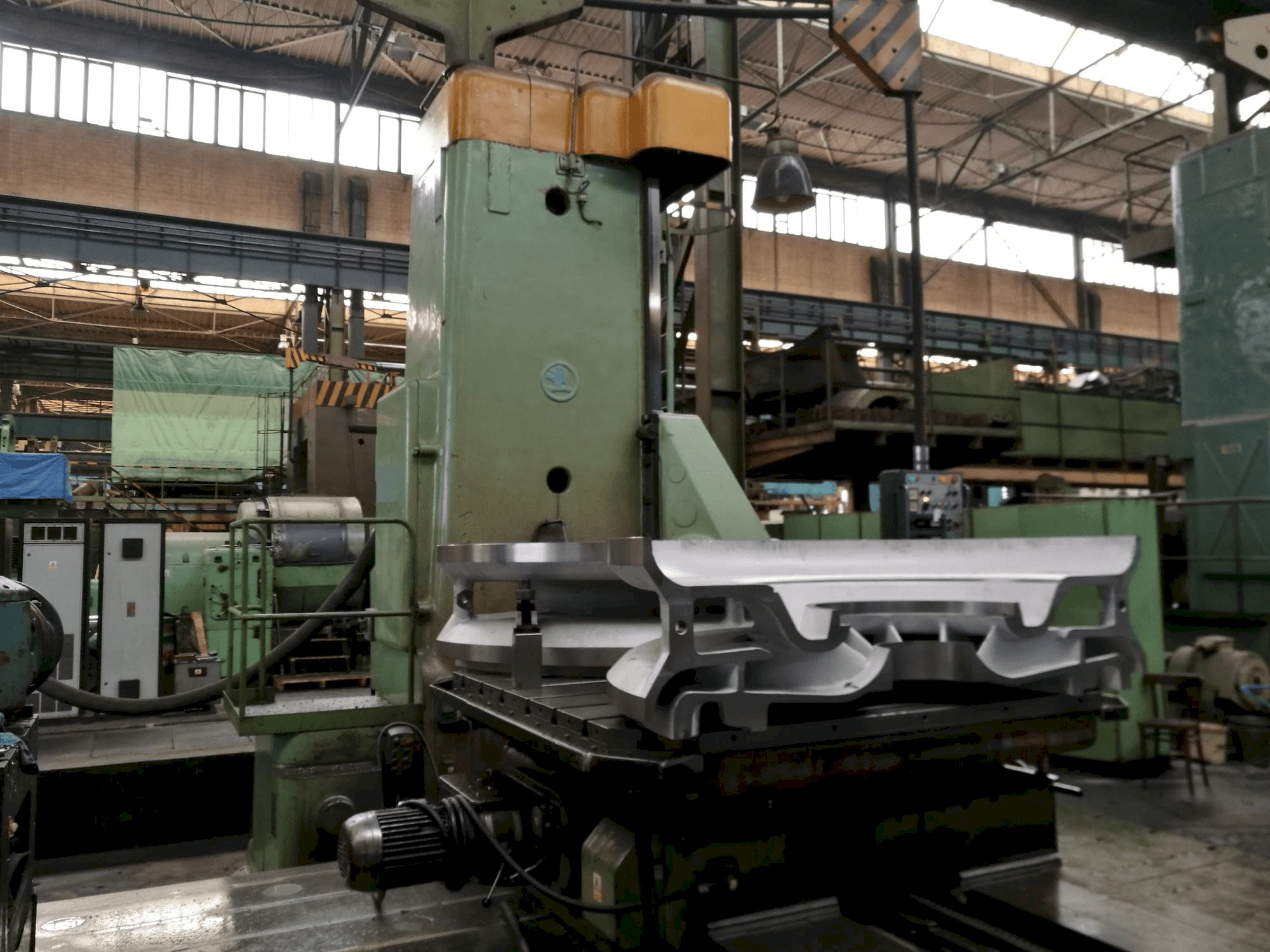 Front view of SKODA WD 160 machine