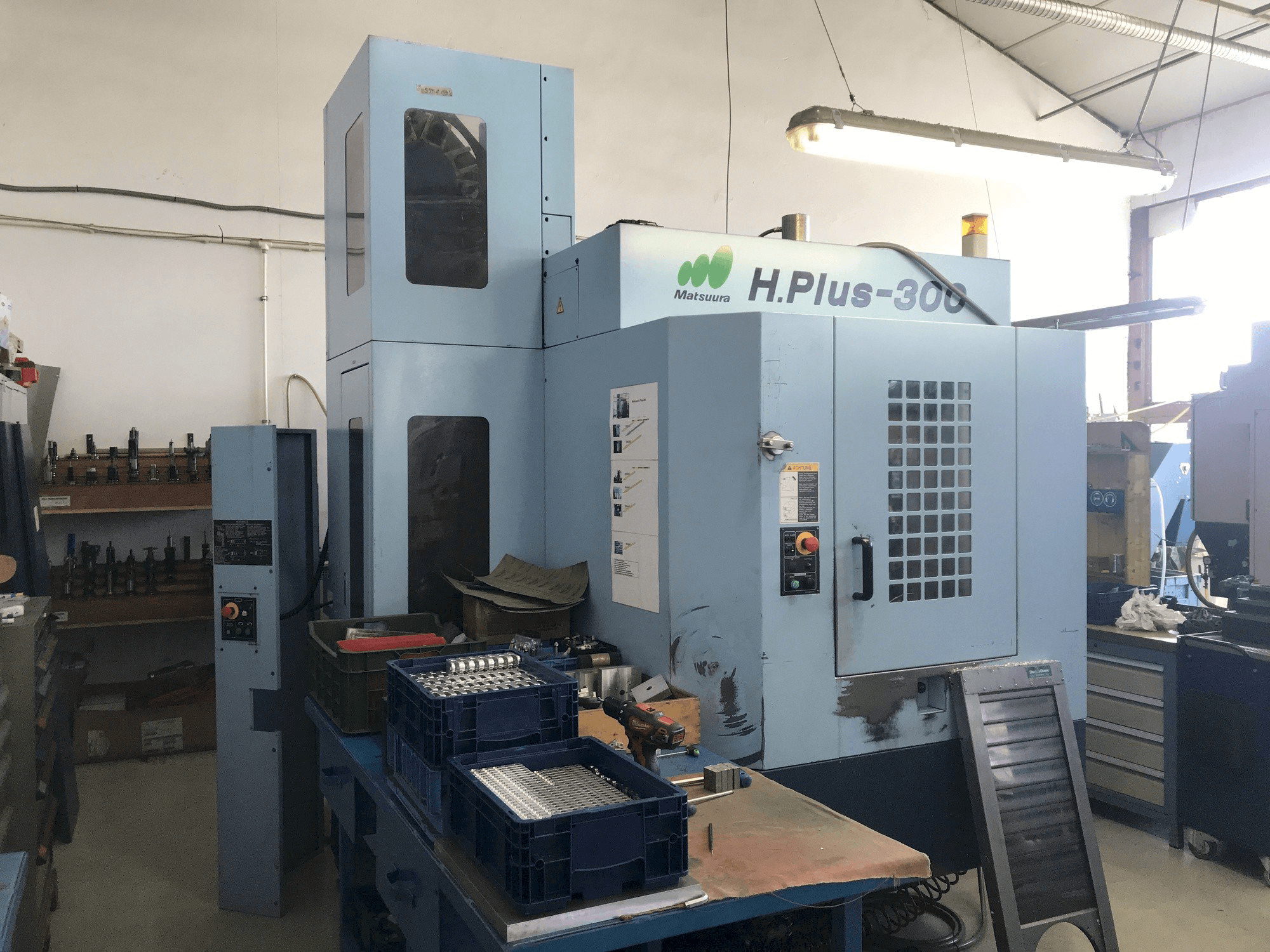 Front view of Matsuura H.PLUS-300 machine