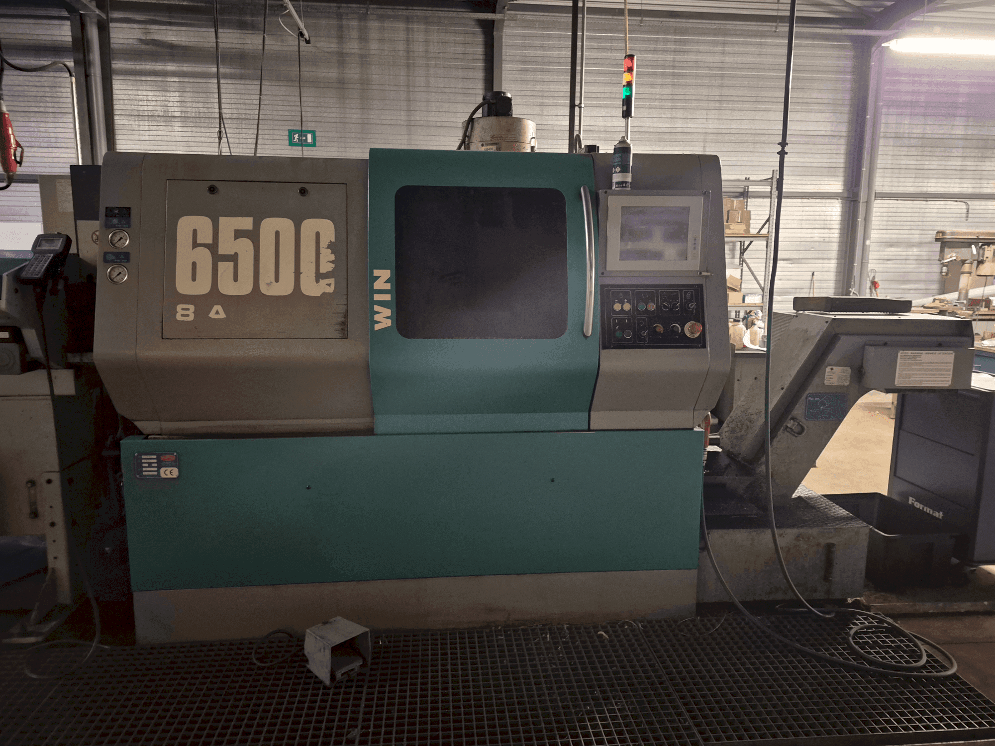 Front view of MUPEM WIN 6500 machine